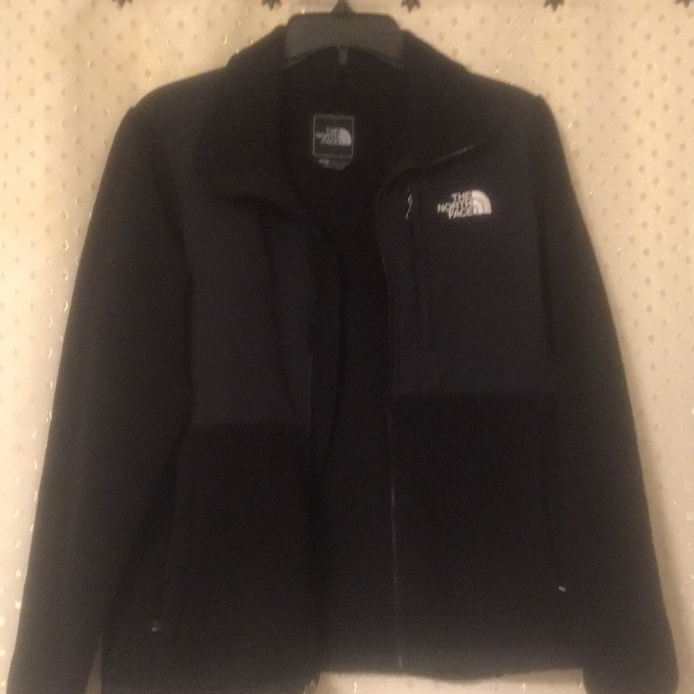 North Face Denali fleece black women's small